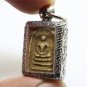SMALL PHRA SOMDEJ RAKANG BLESS 1962 BACK AJAN TOH TEACH KING RAMA5 THAI AMULET 9