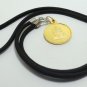 LORD GANESHA AND MURUGAN HINDU GOD BLESS COIN OM PENDANT SKANDA GANESH NECKLACE
