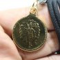 LORD GANESHA AND MURUGAN HINDU GOD BLESS COIN OM PENDANT SKANDA GANESH NECKLACE