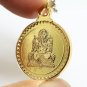 LORD GANESHA AND MURUGAN HINDU GOD BLESS COIN OM PENDANT SKANDA GANESH NECKLACE