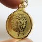 LORD GANESHA AND MURUGAN HINDU GOD BLESS COIN OM PENDANT SKANDA GANESH NECKLACE