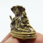 LORD VISHNU AND LAKSHMI MINI STATUE HINDU GOD LAXMI DEVI GODDESS AMULET FIGURINE
