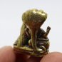 LORD VISHNU AND LAKSHMI MINI STATUE HINDU GOD LAXMI DEVI GODDESS AMULET FIGURINE