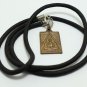LP WAT PAKNAM 1984 SOD JANTASARO DUANG SOMPOP DHAMMAKAYA BUDDHA AMULET NECKLACE