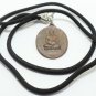 LP LIEW BLESSED 1975 KOREA WAR BATCH MAGIC PENDANT THAI AMULET LUCKY RICH YANT