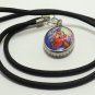 LORD SHIVA MAHADEV MAA DURGA UMA DEVI SHAKTI BLESSED OM PENDANT LOCKET NECKLACE