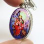 LORD SHIVA MAHADEV MAA DURGA UMA DEVI SHAKTI BLESSED OM PENDANT LOCKET NECKLACE