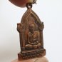 LP DOON ATULO COIN BLESS 1980 THAI BUDDHA AMULET SUCCESS LUCKY RICH PENDANT GIFT