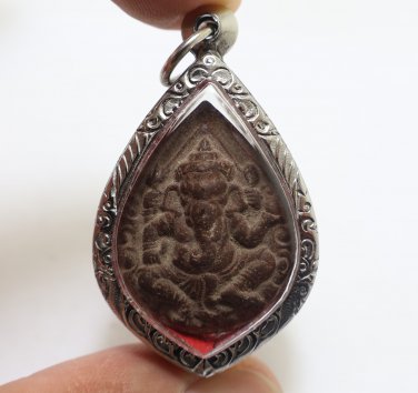 LORD GANESHA BLESSED 1940s PENDANT HINDU GOD OF SUCCESS GANAPATI GANESH LOCKET