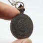 PHRA KUBARAMEE PHAYA PHANG COIN BLESSED 1988 THAI CHIANG MAI MAGIC BUDDHA AMULET