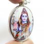 LORD SHIVA MAA PARVATI GANESHA BIG PENDANT GOD FAMILY ENERGIZE BLESS OM NECKLACE