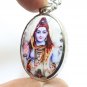 LORD SHIVA MAA PARVATI GANESHA BIG PENDANT GOD FAMILY ENERGIZE BLESS OM NECKLACE