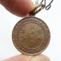 GUAN YU MAGIC COIN BLESSED 1995 GUAN GONG AMULET PROTECTION LUCKY RICH PENDANT