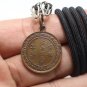 GUAN YU MAGIC COIN BLESSED 1995 GUAN GONG AMULET PROTECTION LUCKY RICH PENDANT