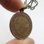 GUAN YU MAGIC COIN BLESSED 1995 GUAN GONG AMULET PROTECTION LUCKY RICH PENDANT