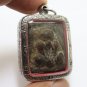 PHRA PIDTA GRADUK PHII BLACK AMULET 1942 CLOSE EYE BUDDHA THAI ANTIQUE PENDANT 2