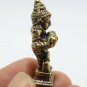 KRISHNA MINI HINDU AMULET GOD OF COMPASSION TENDERNESS & LOVE VISHNU 8TH AVATAR