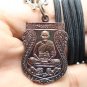 LP PERN RIDE DUO TIGER PENDANT BLESSED IN 1985 MUAY THAI STRONG MAGIC PROTECTION