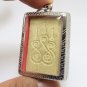 PHRA NAKPROK  BACK YANT BLESS 1977 BIG PENDANT THAI HEALING AMULET SUCCESS LUCKY