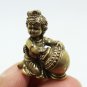 BABY KRISHNA BUTTER POT MINI AMULET VISHNU GOD OF COMPASSION & LOVE LADDU GOPAL