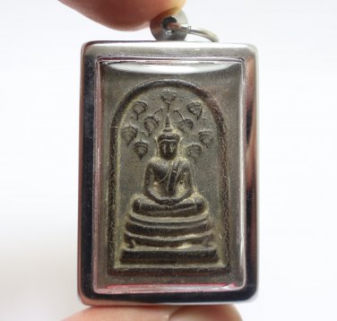 LP KUAY PHRA SOMDEJ PROKPO MOTHER  EARTH BLESS 1970 POR GUAY THAI 2513 BE AMULET