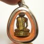 PHRA LP GUAY MINI STATUE BLESSED 1997 THAI STRONG LIFE PROTECTION MAGIC PENDANT