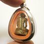 PHRA LP GUAY MINI STATUE BLESSED 1997 THAI STRONG LIFE PROTECTION MAGIC PENDANT