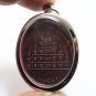 PHRA NARAI SONG KRUT BACK YANT THEP NIMIT THAI BIG LOCKET MAGIC GOD COIN PENDANT
