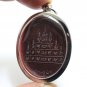PHRA NARAI SONG KRUT BACK YANT THEP NIMIT THAI BIG LOCKET MAGIC GOD COIN PENDANT
