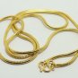 GOLD PLATED MICRON NECKLACE FOR 1 BUDDHA PENDANT 24 INCHES GIFT FREE SHIPPING