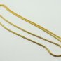 GOLD PLATED MICRON NECKLACE FOR 1 BUDDHA PENDANT 24 INCHES GIFT FREE SHIPPING