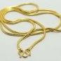 GOLD PLATED MICRON NECKLACE FOR 1 BUDDHA PENDANT 24 INCHES GIFT FREE SHIPPING