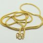 GOLD PLATED MICRON NECKLACE FOR 1 BUDDHA PENDANT 24 INCHES GIFT FREE SHIPPING