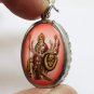 DURGA KALI KALIKA UMA DEVI GODDESS SHAKTI HINDU BLESS OM FUJII KAZE OHM PENDANT