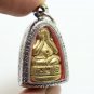 PHRA PIDTA SANGKAJAI BUDDHA LP YAM BLEESED 1998 MAGIC YANT METAL AMULET PENDANT