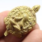 TURTLE THAI MINI AMULET PIDTA CLOSE EYE BUDDHA ARJARN PLIEN BLESSED LUCKY CHARM
