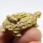 TURTLE THAI MINI AMULET PIDTA CLOSE EYE BUDDHA ARJARN PLIEN BLESSED LUCKY CHARM
