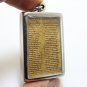 PHRA SOMDEJ TOH UNDER BO TREE CHANT CHINNABANCHORN BLESSED THAI AMULET PENDANT 3