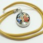 LORD SHIVA PARVATI GANESHA BIG PENDANT GOD SIVA MAHADEV UMA FAMILY OM AUM LOCKET