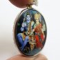 LORD SHIVA PARVATI GANESHA BIG PENDANT GOD SIVA MAHADEV UMA FAMILY OM AUM LOCKET