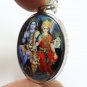 LORD SHIVA PARVATI GANESHA BIG PENDANT GOD SIVA MAHADEV UMA FAMILY OM AUM LOCKET