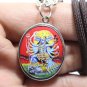 KALI KALIKA UMA DURGA DEVI GODDESS SHAKTI HINDU BLESS OM LOCKET PENDANT NECKLACE