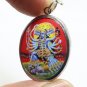 KALI KALIKA UMA DURGA DEVI GODDESS SHAKTI HINDU BLESS OM LOCKET PENDANT NECKLACE