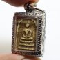 SMALL PHRA SOMDEJ RAKANG BLESS 1962 BACK AJAN TOH TEACH KING RAMA5 THAI AMULET 7