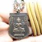 PHRA PHROM 4 FACES COIN LORD BRAHMA HINDU CREATION GOD BLESS MAGIC YANT NECKLACE