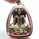 KRU KAIKAEW BLESSED BY LP KRUBA KAMPENG MAGIC AMULET THAI MAGIC TALISMAN PENDANT