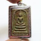 PHRA SOMDEJ WAT RAKANG BACK GARUDA PHAYA KRUT LP NAK BLESSED IN 1953 THAI AMULET