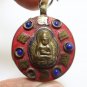 LORD BUDDHA NEPAL TIBET VINTAGE PENDANT BLESS VAJRAYANA CHARM BUDDHIST NECKLACE