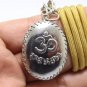 DURGA BIG PENDANT KALI KALIKA PARVATI DEVI GODDESS SHAKTI HINDU BLESS OM LOCKET