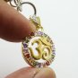 OM HINDU GOD SIGN COLORFUL CRYSTAL PENDANT NECKLACE DEITY AUM ENERGIZED AMULET